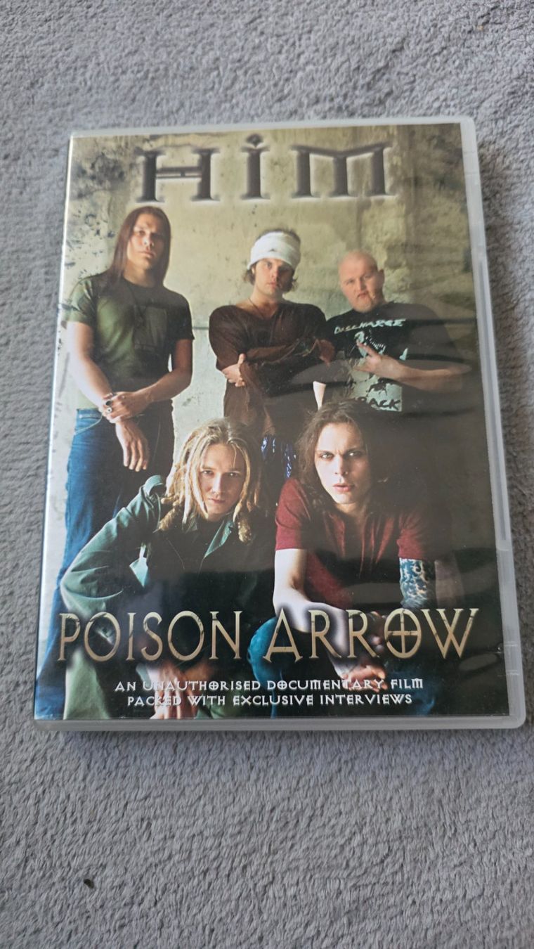 Tutti i DVDs: HIM Poison Arrow documentaire musical – Usato da Bionnens venduto da Meg011
