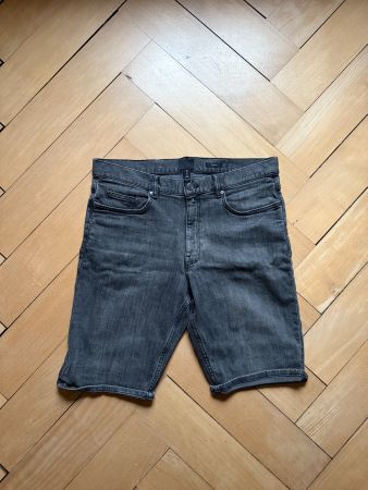 Slim Fit Jeansshorts dunkelgrau 32