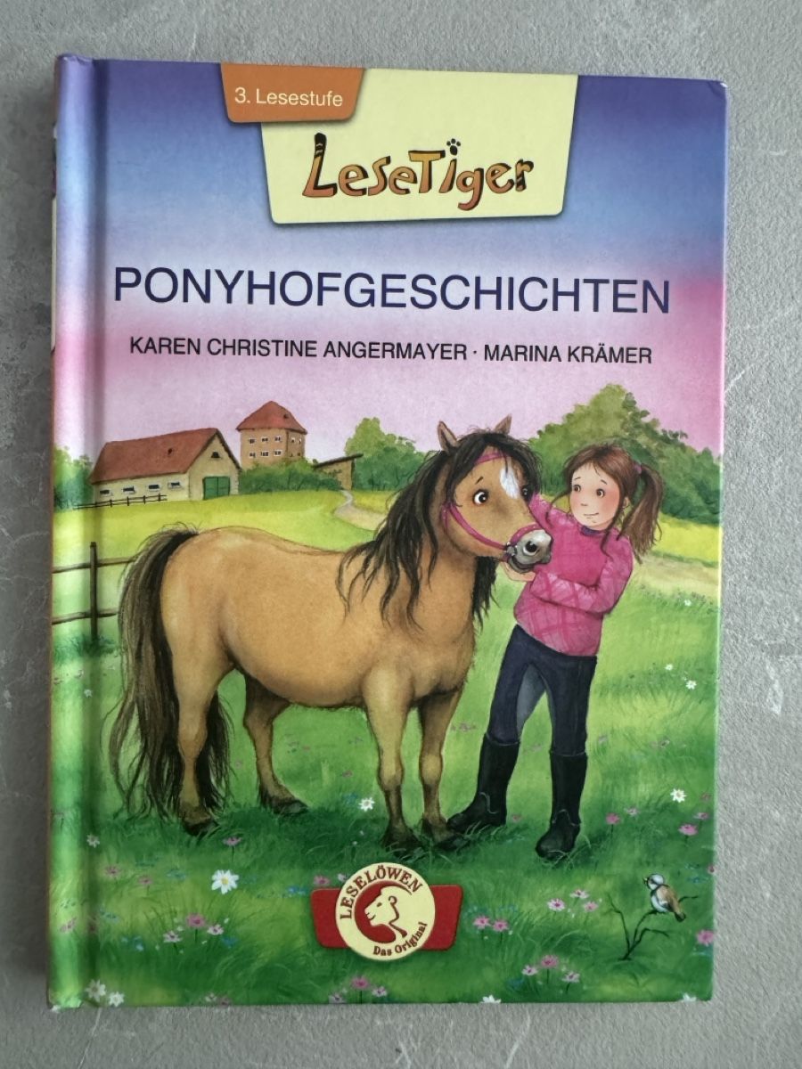 Bücher: LeseTiger Buch - Ponyhofgeschichten – Neu (gemäss Beschreibung) aus Sins von sum_lv6d