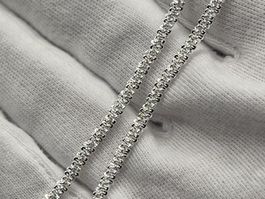 Chaîne en Argent 925 Maille Sparkle