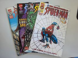 Der sensationelle Spider-Man, Sammlung, Zustand 0-1! 4 Stk.