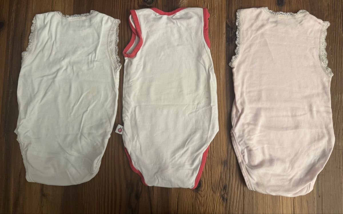 Biancheria intima: 3er Set Bodies Gr. 86/92, Sommer! – Usato da Rüschlikon venduto da ebi10 8
