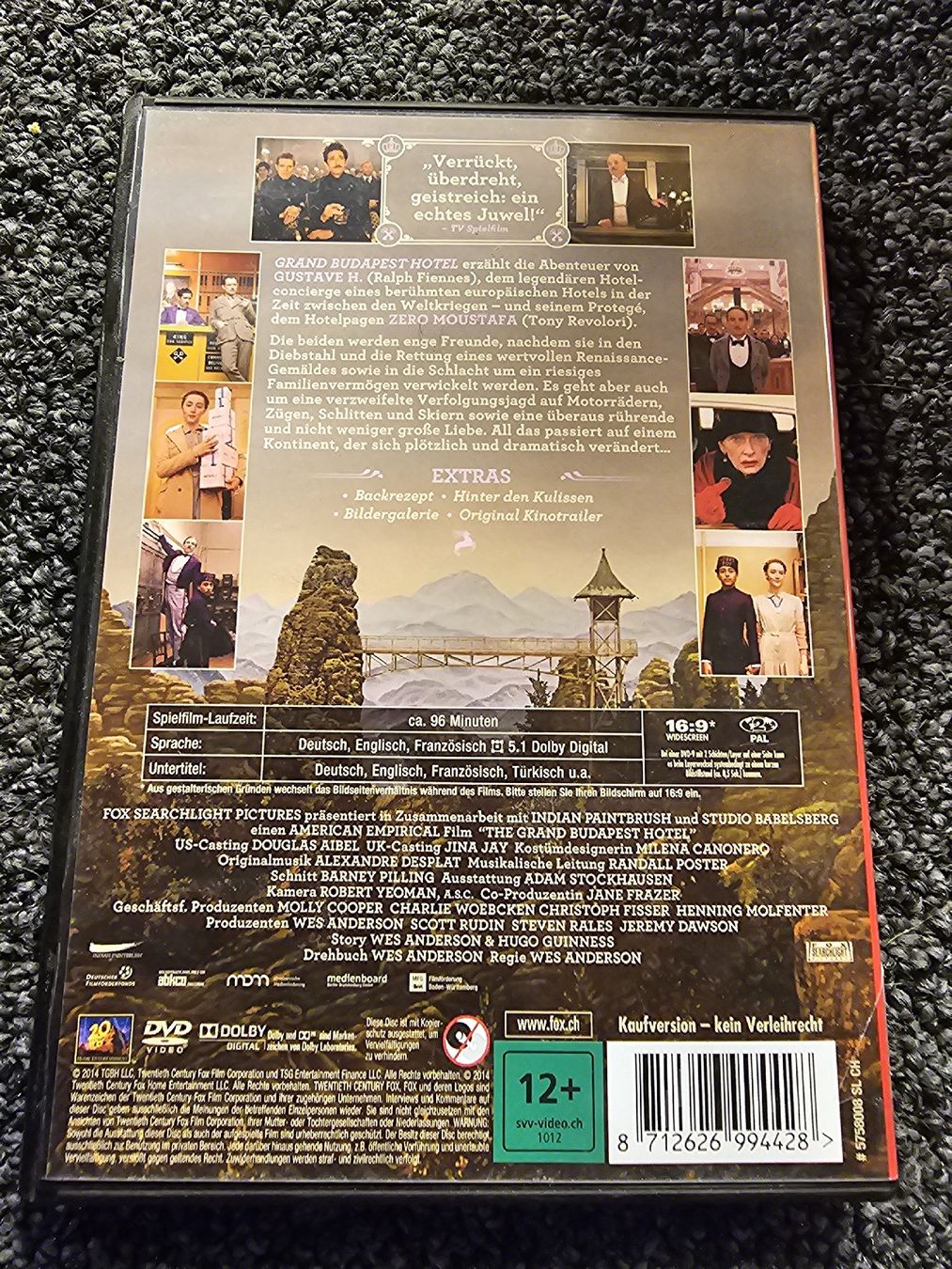 Tutti i DVDs: DVD Grand Budapest (21289) – Usato da Ruswil venduto da jan_bxl5 1
