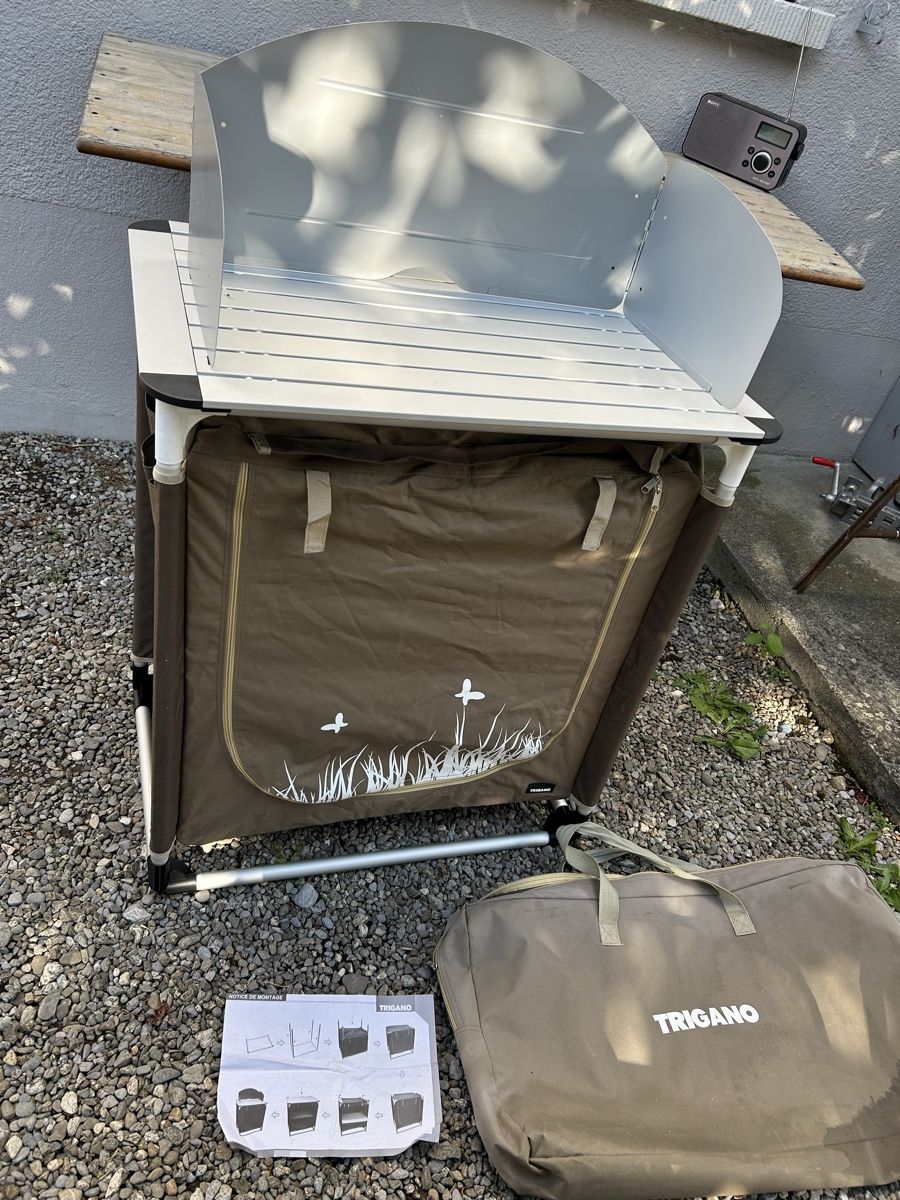 Cucine complete: Trigano Camping Küchenbox – Usato da Ibach venduto da heifla