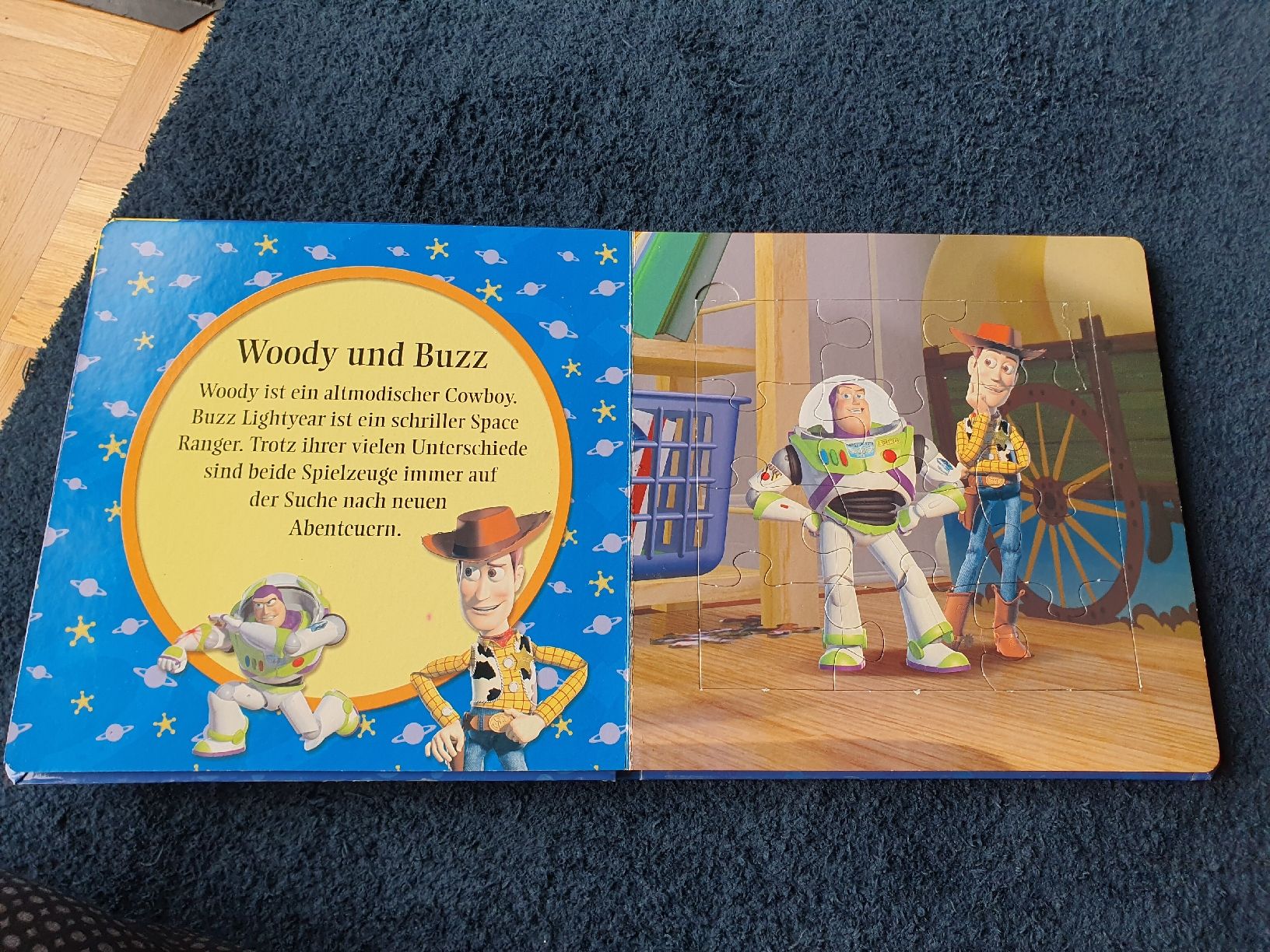 Disney Puzzle: Puzzle Buch, mit 4 Puzzel, Disney Pixar – Usato da Zürich venduto da cha_bfl5 1