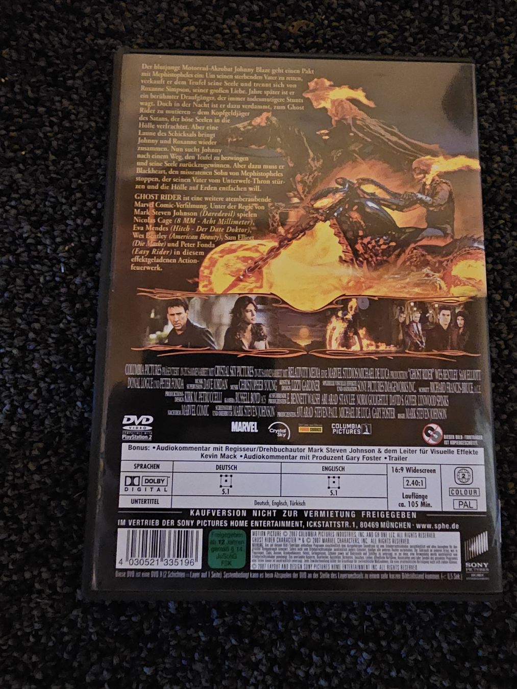 Tous les DVDs: DVD Ghost Rider(15561) – D'occasion à Ruswil par M71 1