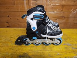 SFR Inlineskates schwarz blau, Grösse verstellbar