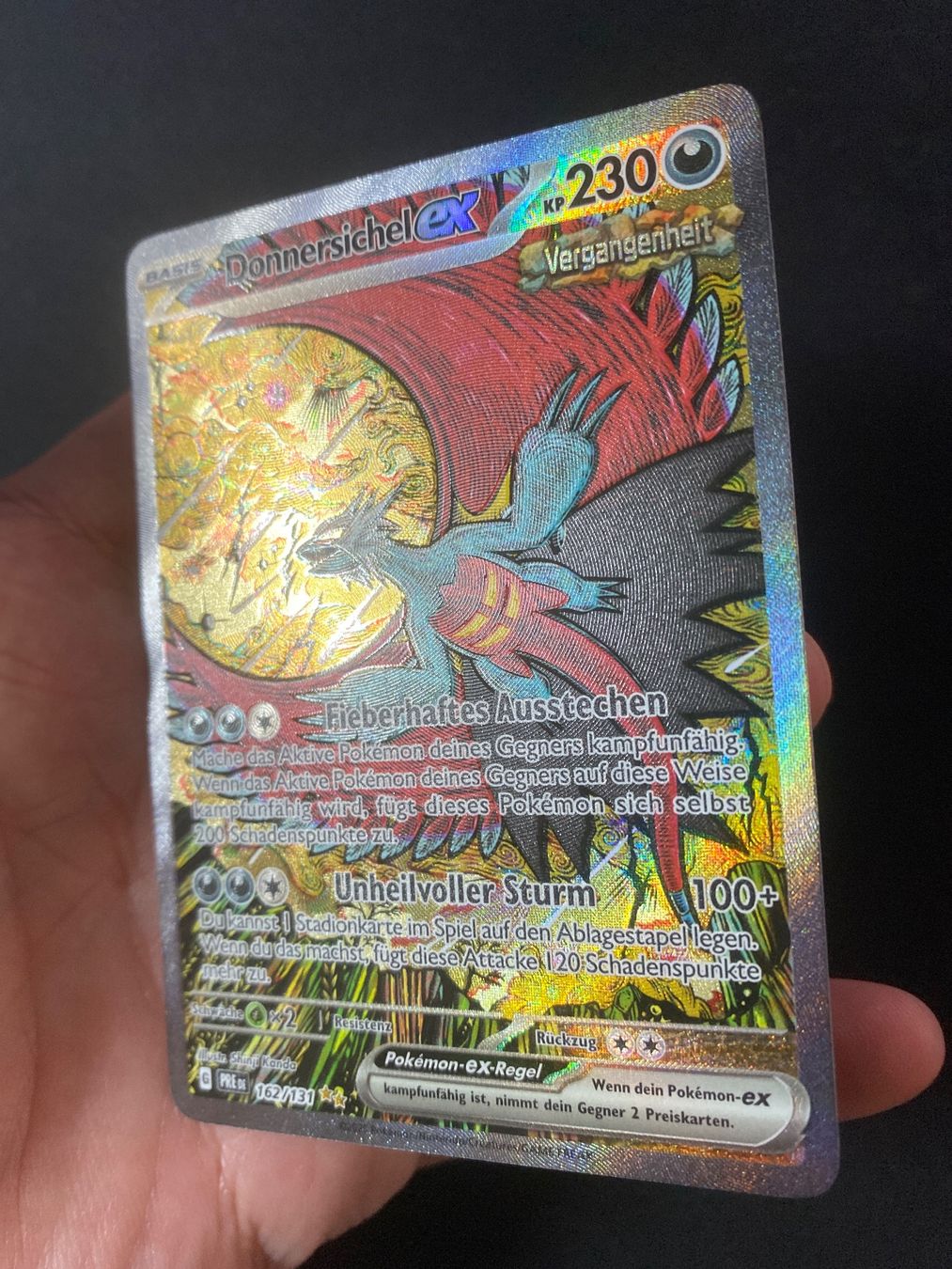 Pokémon Carte collezionabili: Donnersichel ex 162 Roaring Moon - Prismatic Evolutions - DE – Nuovo (secondo la descrizione) da Hausen AG venduto da Shrade 1