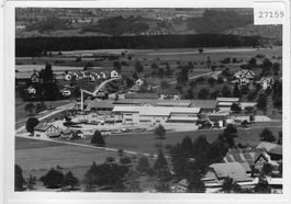 Flugaufnahme Bettwiesen - Bahnhof