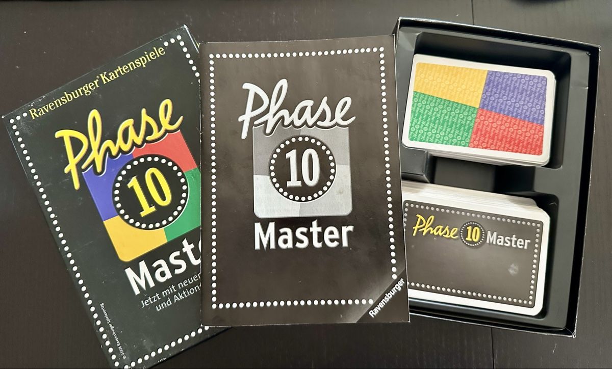 Ravensburger Giochi: Ravensburger Phase 10 - Kartenspiel – Usato da Eggenwil venduto da Martina_1976