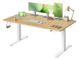 Höhenverstellbarer Schreibtisch elektrisch 160x80cm STELLAR