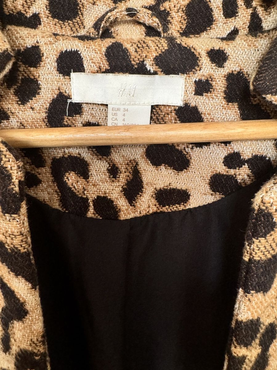 H&M Cappotti: Leopard hm coat xs/34 – Usato da Zürich venduto da Lovelyperfumes 1