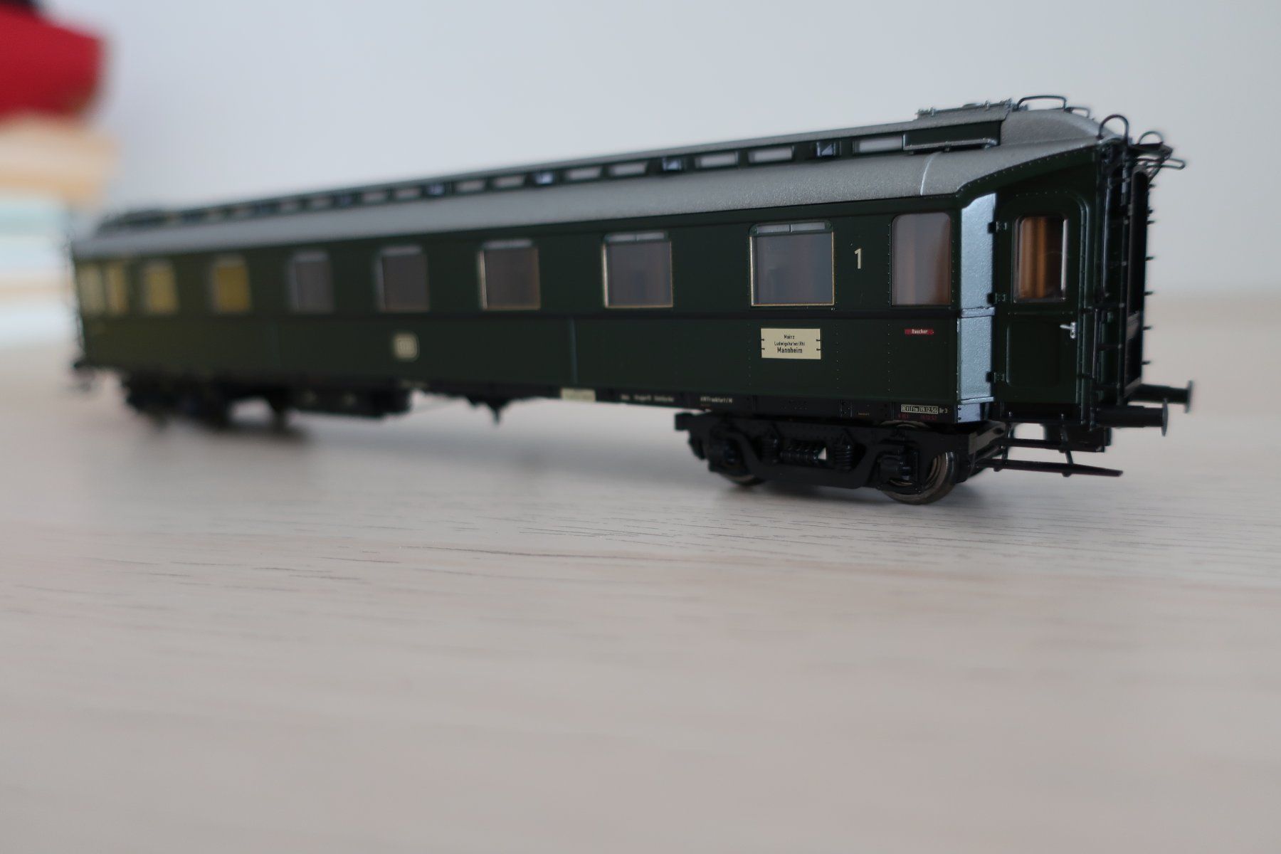 Brawa Modellini di ferrovie: Brawa D- Zugwagen der DB – Nuovo e nell'imballaggio originale da Oberburg venduto da Lochbachweier 5