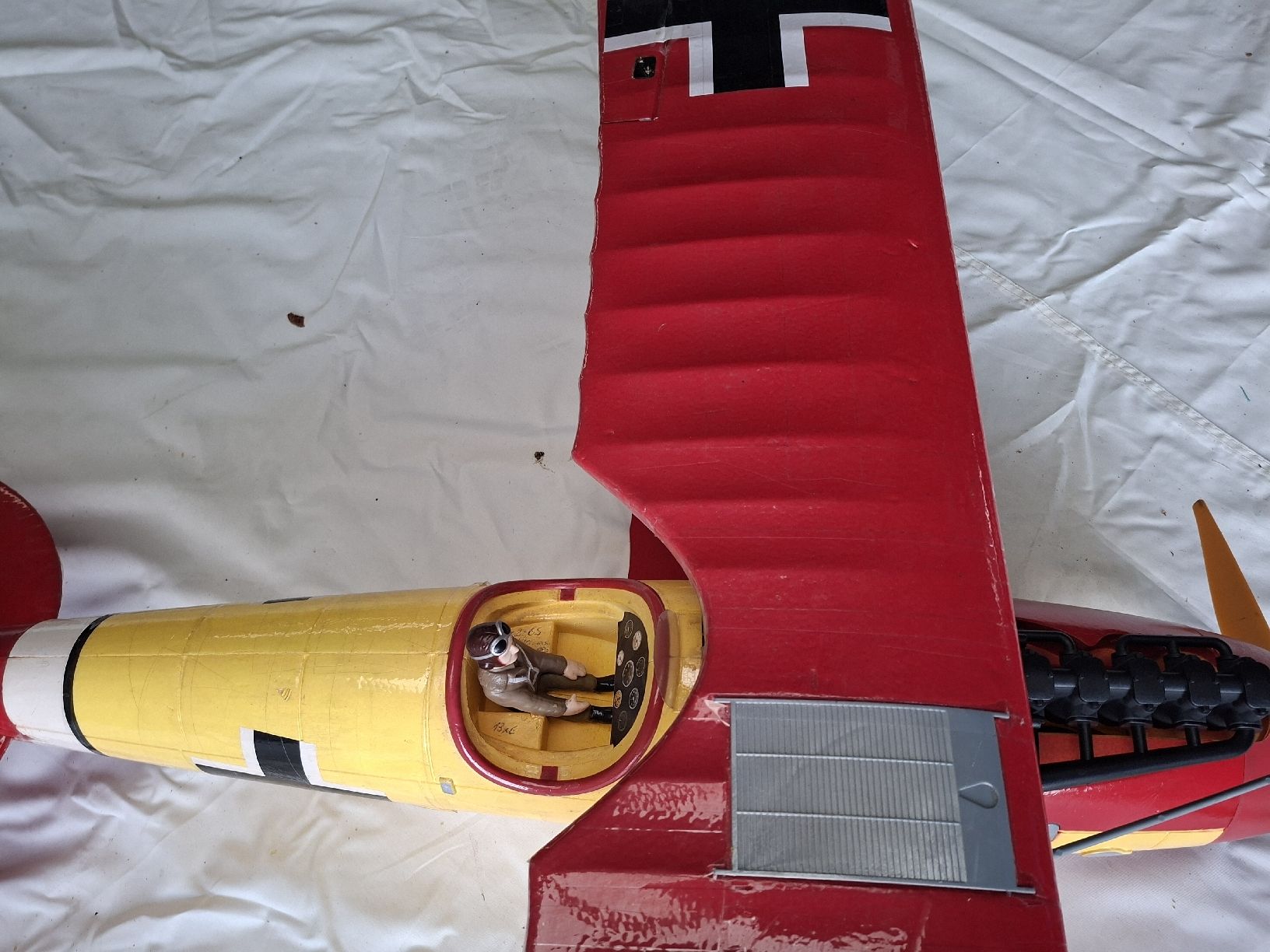 Modellbausätze & Standmodelle: RC Modellflugzeug Doppeldecker Albatros – Gebraucht aus Kallern von Slobsen 3