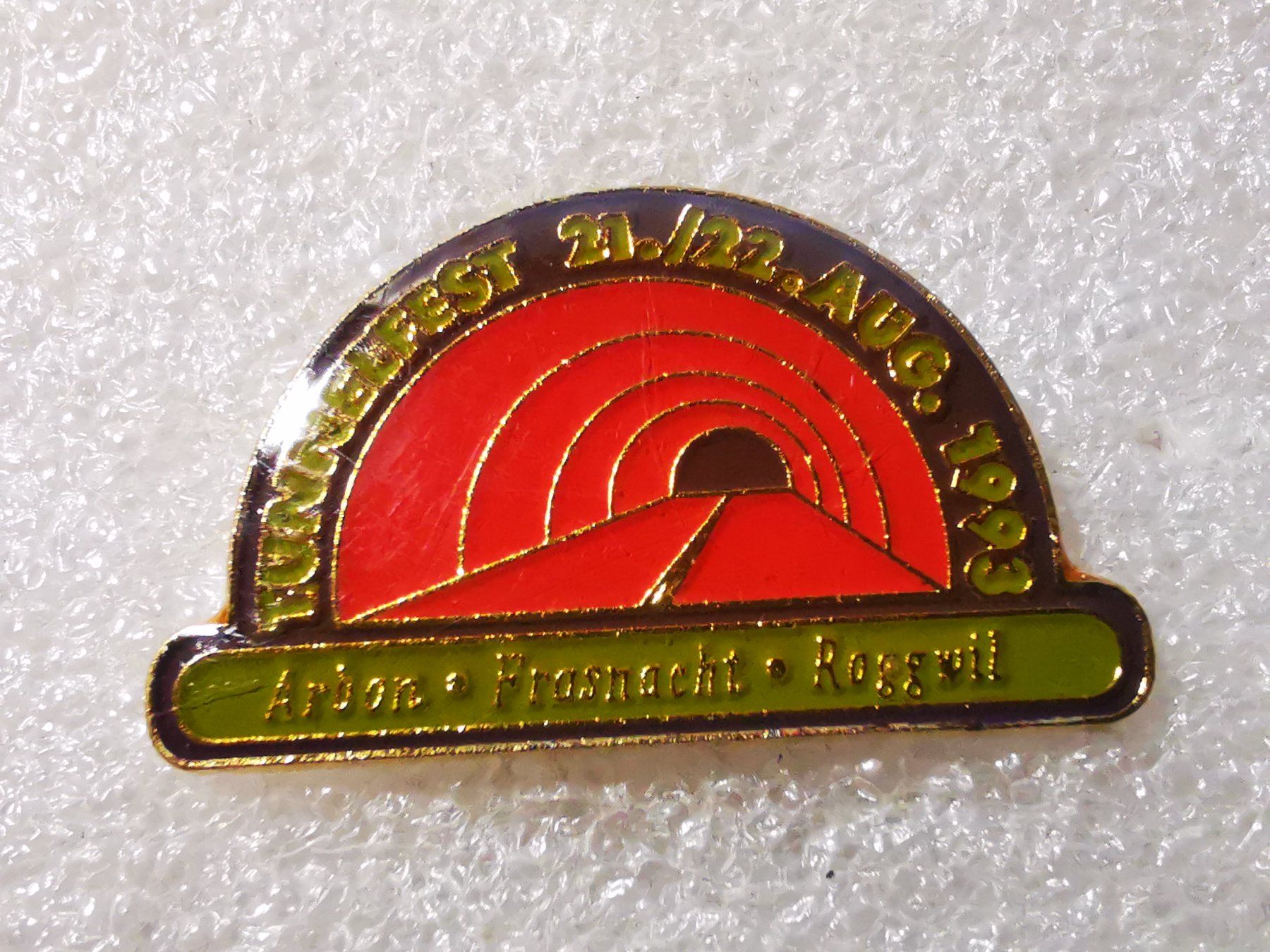 Placchette & Badge: Ansteckpin 22: Tunnerfest 1993 – Usato da Oppligen venduto da Pin-Fall-Shop