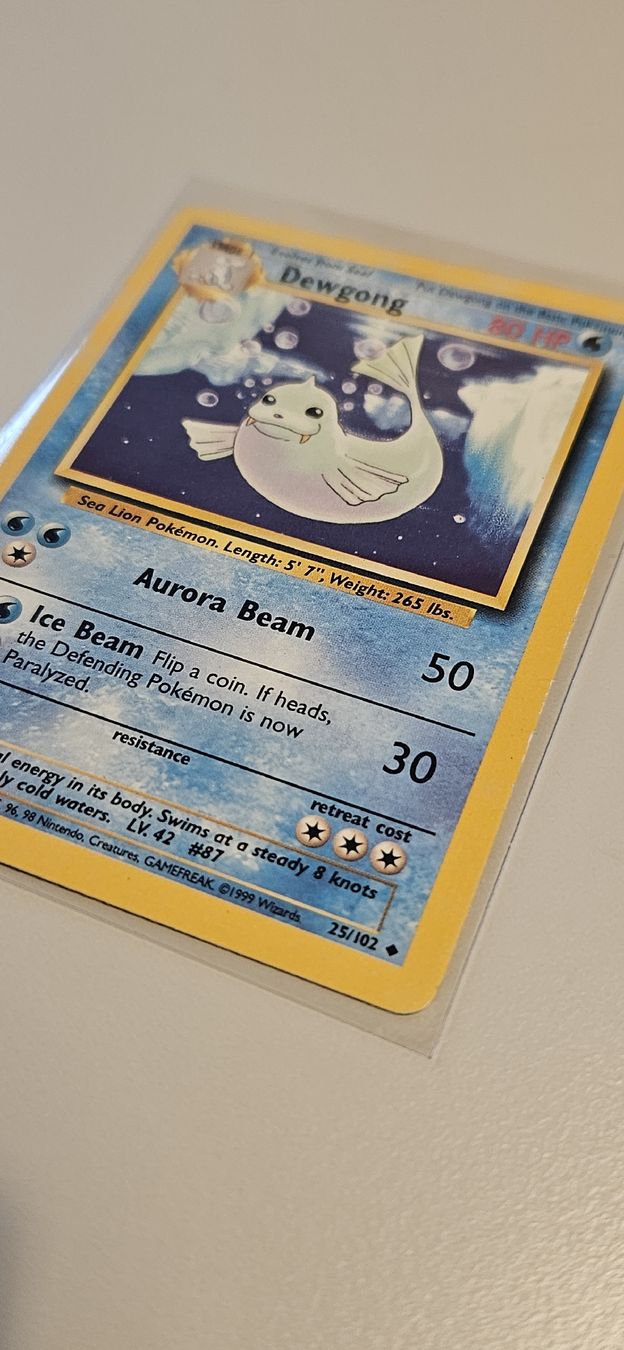 Pokémon Carte collezionabili: Dewgong 25/102 ENG Base Set – Usato da Belp venduto da Ginus85 5