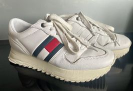 TOMMY JEANS - HILFIGER - DAMEN SNEAKERS - LEDER - GR 37