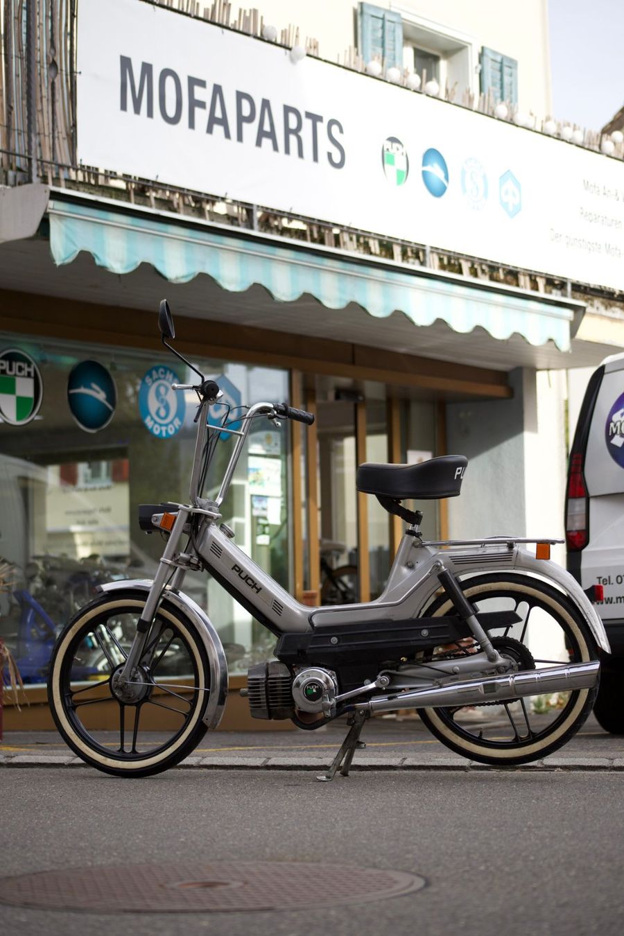 Puch Mofas: Puch Supermaxi LG2 mit Ausweis – Gebraucht aus Schmerikon von Mofaparts