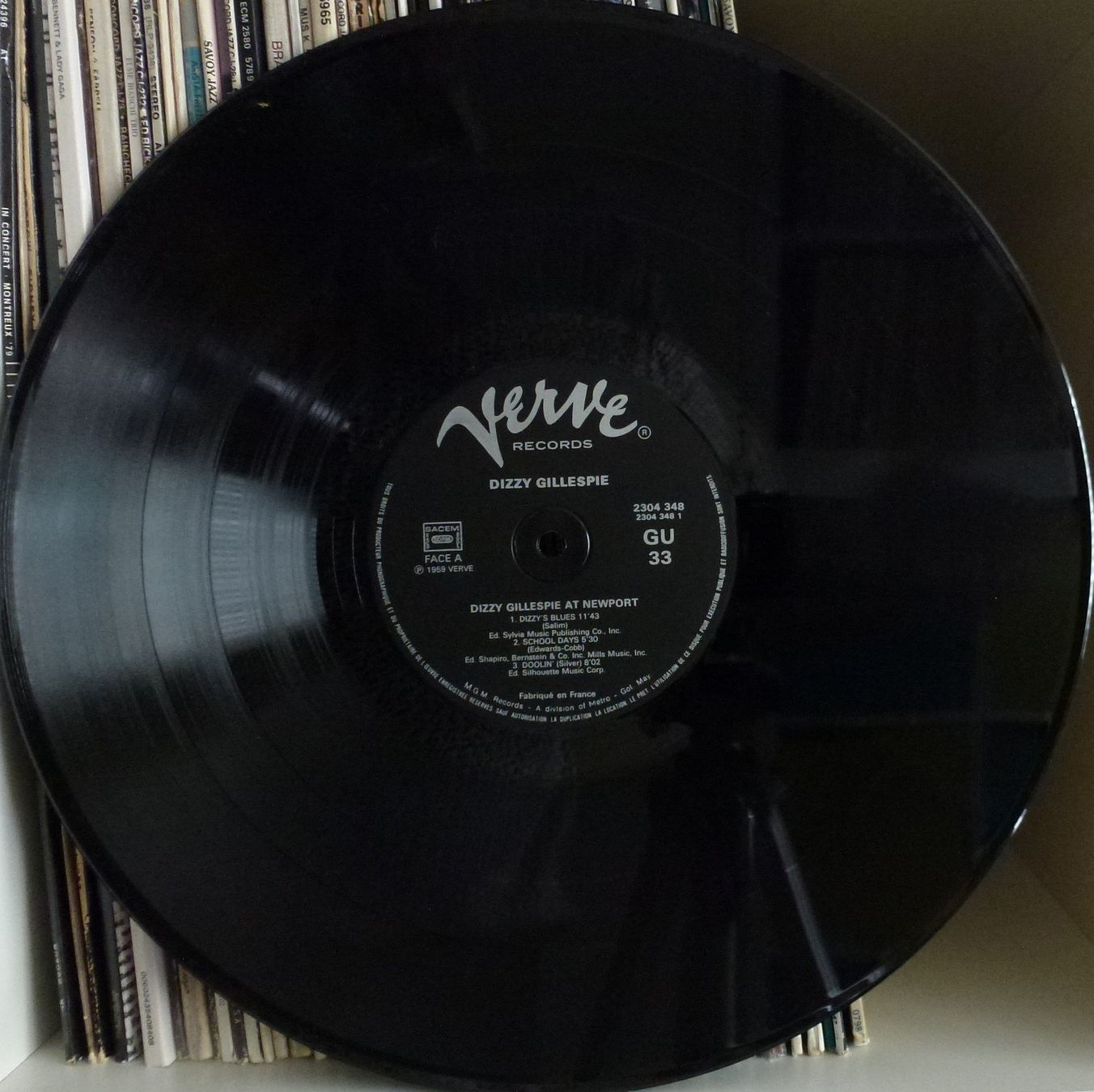 Dischi in vinile: Dizzy Gillespie-At Newport, LP Jazz – Usato da Widen venduto da DexterGordon 1