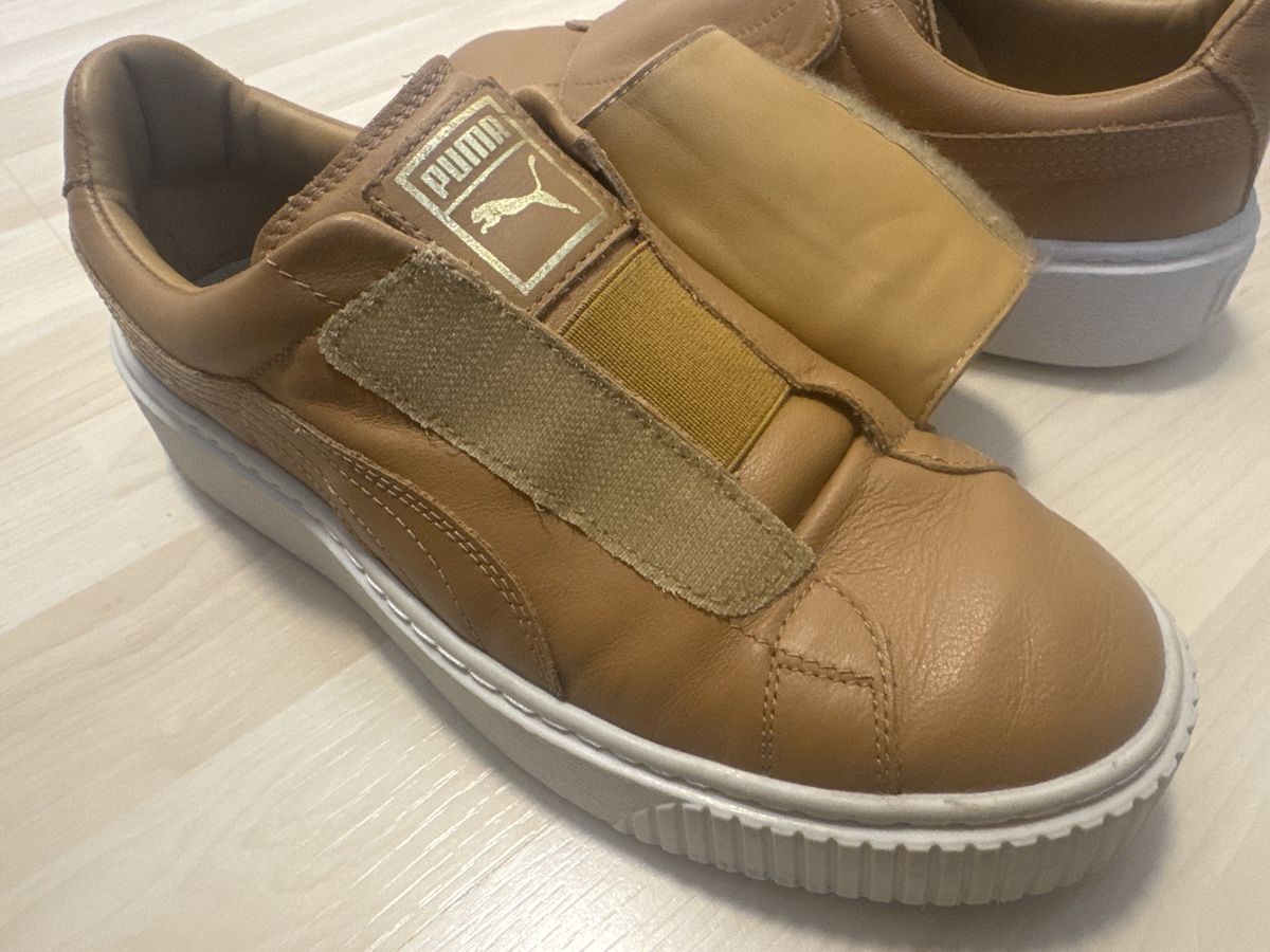 Puma Scarpe da donna: Gr.39 Bequeme PUMA Lederschuhe / Sneaker – Usato da Grenchen venduto da Lucy68 5