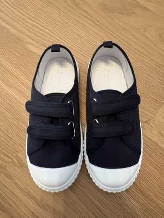 Jacadi Paris Tennis Shoes Size 31 Navy Blue Good Condition