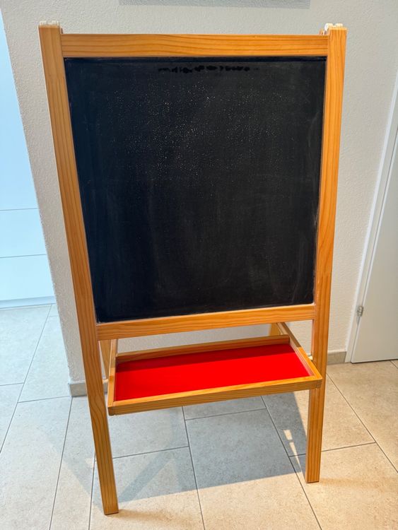 Ikea Maltafel MÅLA Nadelholz Staffelei / weiss (Gebraucht) in Maur für ...
