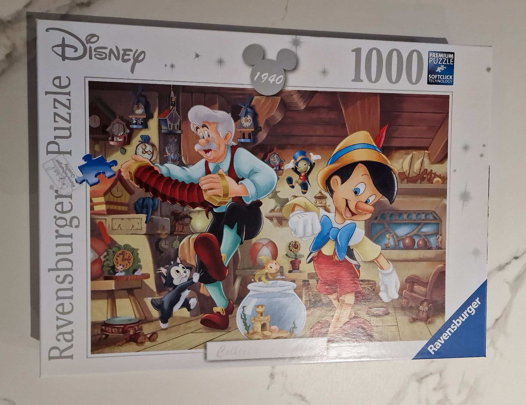 Ravensburger Puzzle: Ravensburger Puzzle Disney Pinocchio 1000 Teile – Nuovo (secondo la descrizione) da Neuhausen am Rheinfall venduto da geekgadget 7