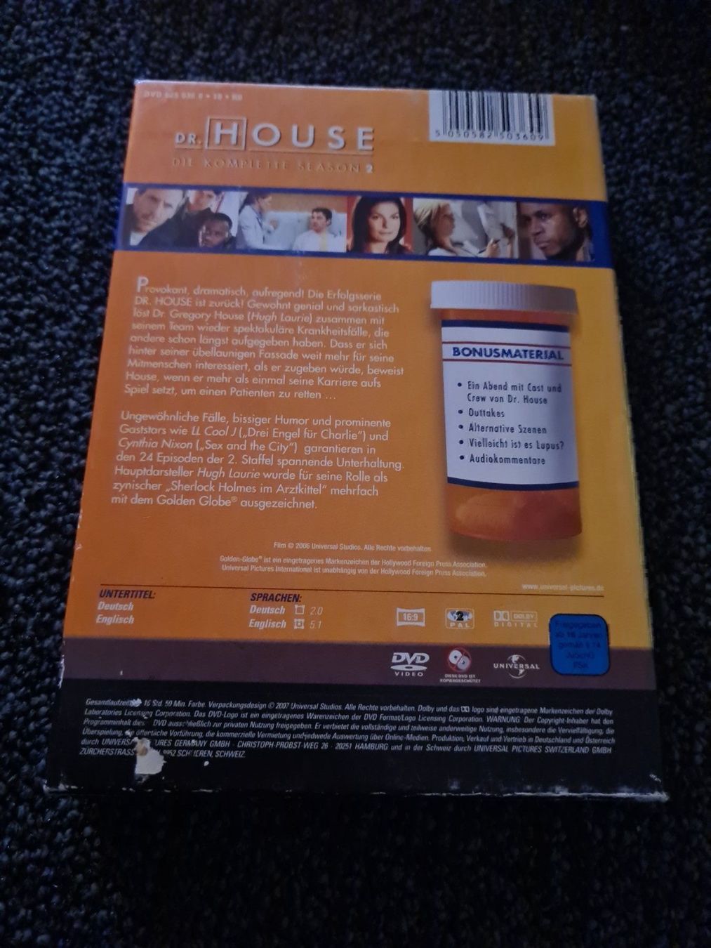 Tutti i DVDs: DR. HOUSE STAFFEL 2 – Usato da Ruswil venduto da jan_bxl5 1
