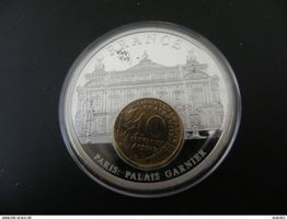 Medaille France 10 Centimes 1974 - Paris Palais Garni