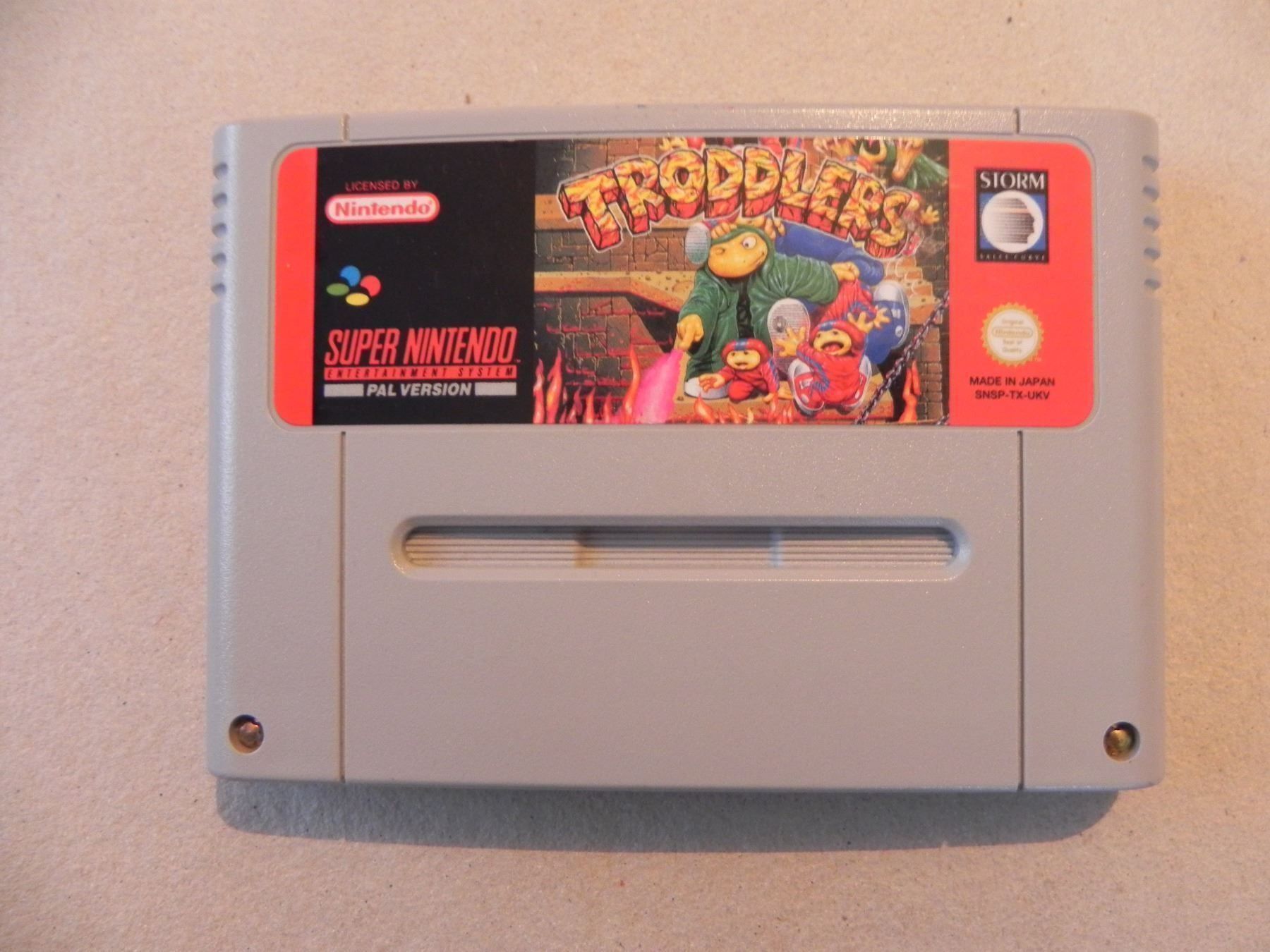 Nintendo Giochi: Super Nintendo SNES Game Tröddlers – Usato da Siebnen venduto da krimsie