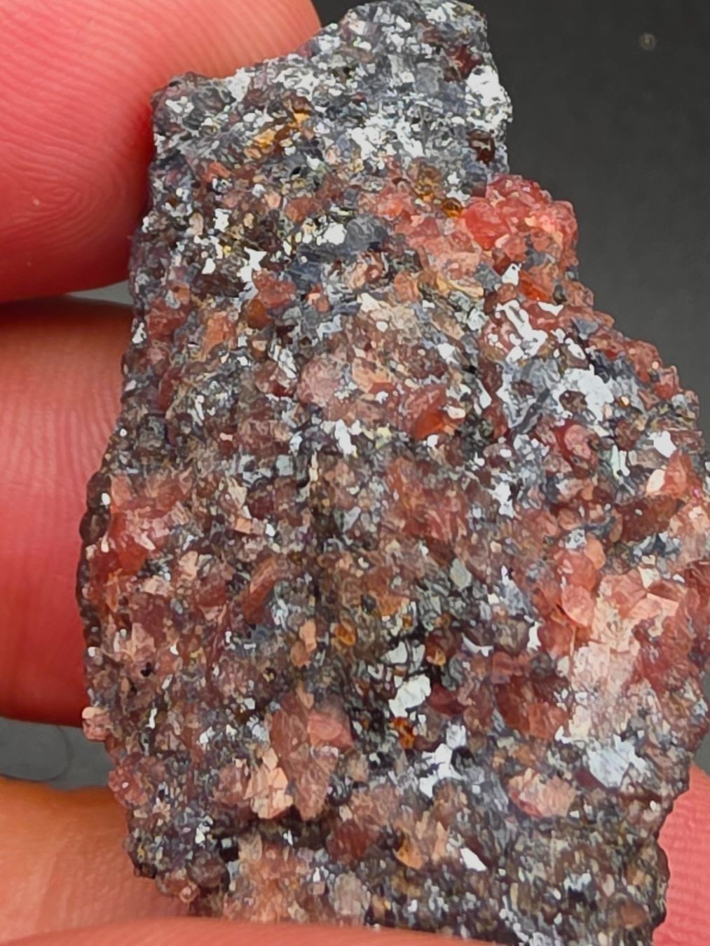 Mineralien & Heilsteine: RaRe Rhodonite Broken Hill Australia – Gebraucht aus Figino von minshop 3