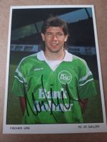 Urs Fischer - handsignierte Autogrammkarte - FC St. Gallen