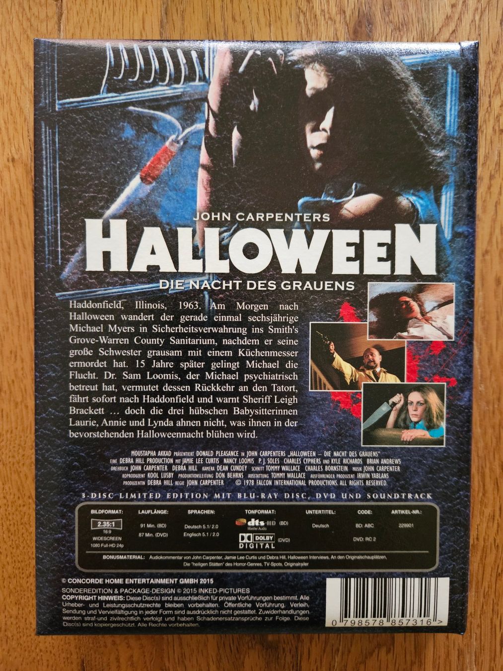 Tutti i DVDs: Halloween - die Nacht des Grauens – Usato da St.Gallen venduto da Capsule_Corporation 1
