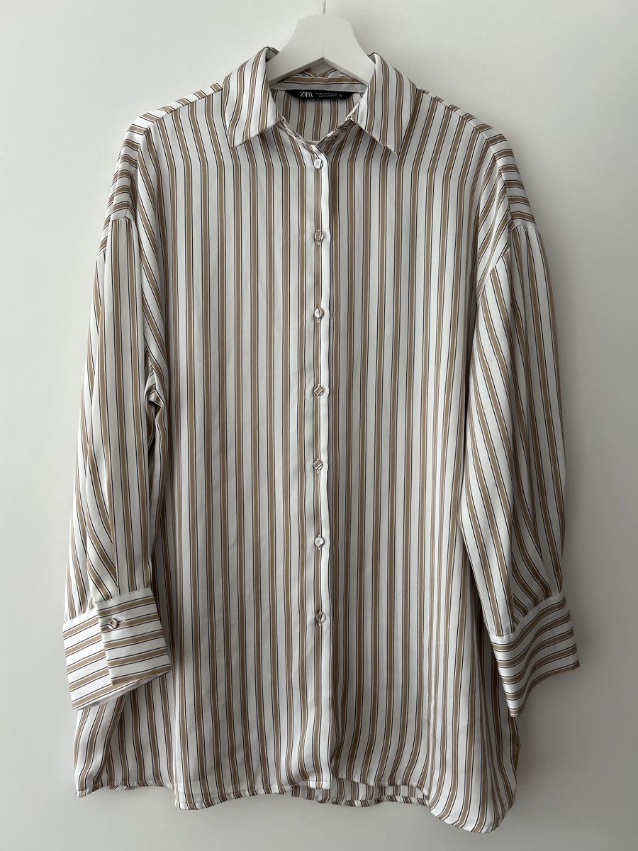 Zara Camicette: ZARA Streifenbluse – Nuovo (secondo la descrizione) da Brunnen venduto da lor_mgw5