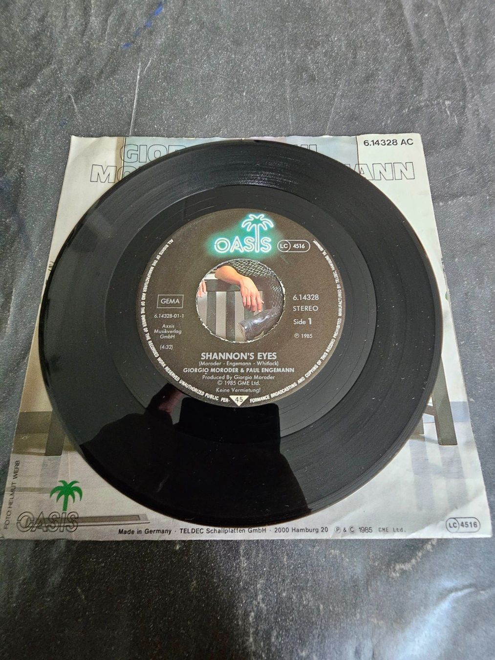 Dischi in vinile: Vinyl, 7" LP, Giorgio Moroder, Paul Engemann, Shannon's Eyes – Usato da Biberist venduto da Foolio0 2
