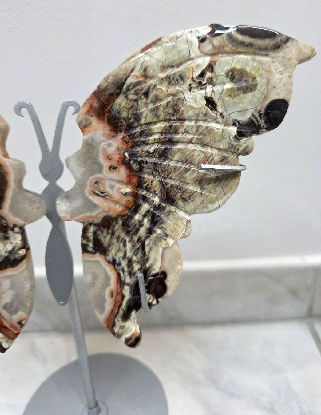 Minerali & Pietre curative: Money Agate Schmetterling – Nuovo e nell'imballaggio originale da Matzingen venduto da Shay_Crystalz 2