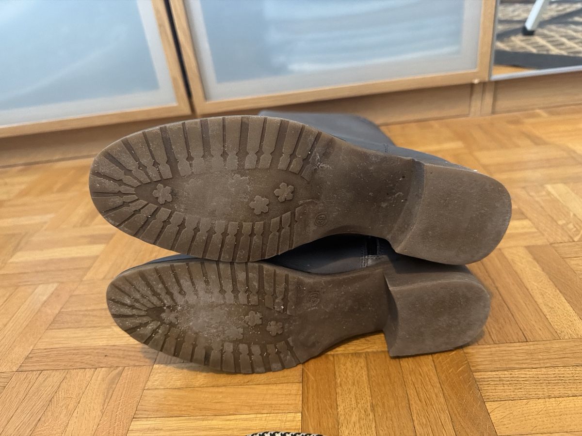 Cyrillus Scarpe da donna: Bottes Cyrillus en cuir P39 – Usato da lausanne venduto da Bigmama777 4