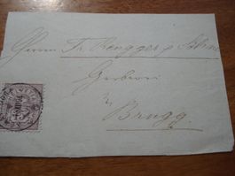 Briefteil 1894, 15 Rp Ziffer, o Schattdorf