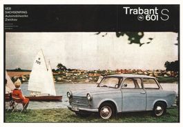 Trabant 601 S, Originale Postkarte, ungebraucht, Top!