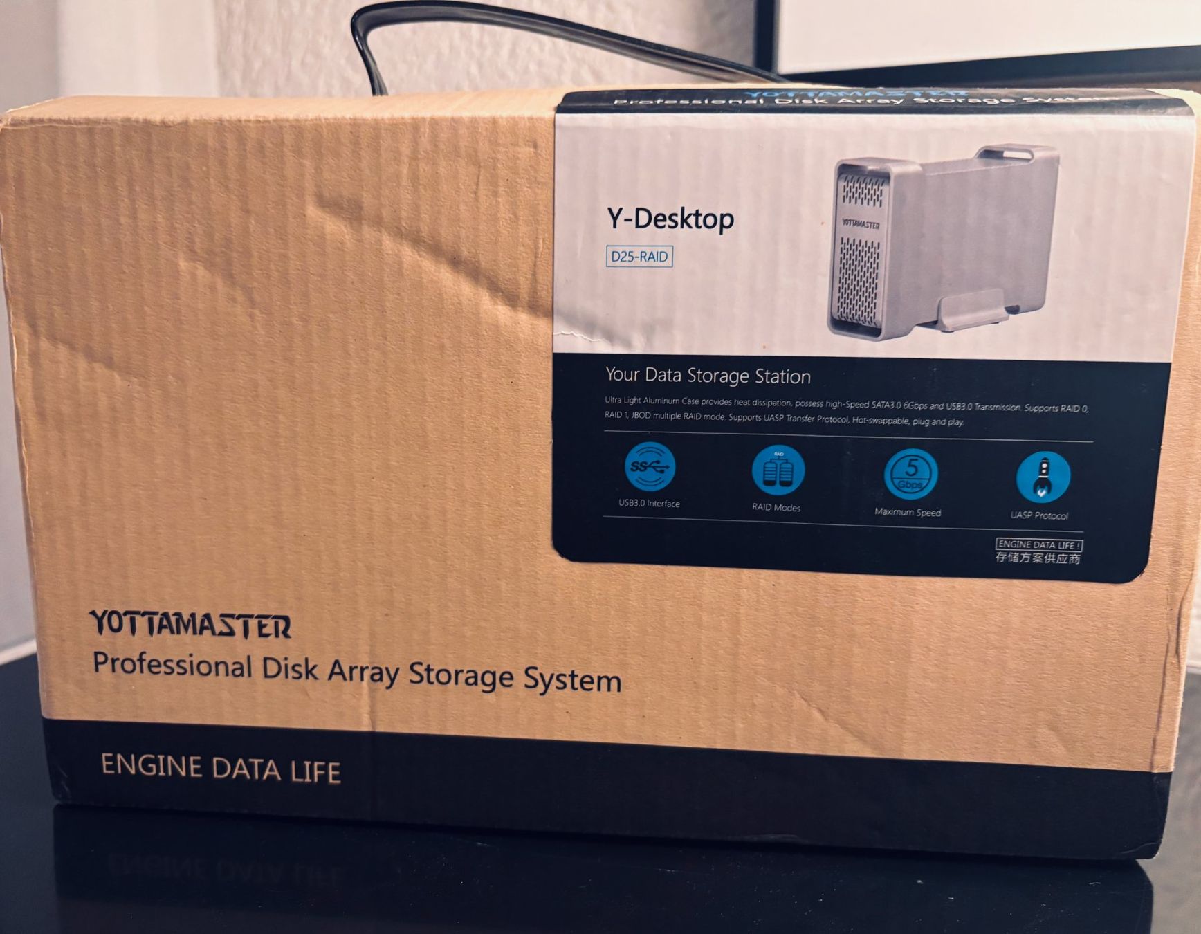Harddisks: Yottamaster Disk Array Speichersystem - D25 RAID – Neu (gemäss Beschreibung) aus Birmensdorf ZH von CAS-ZRH 2