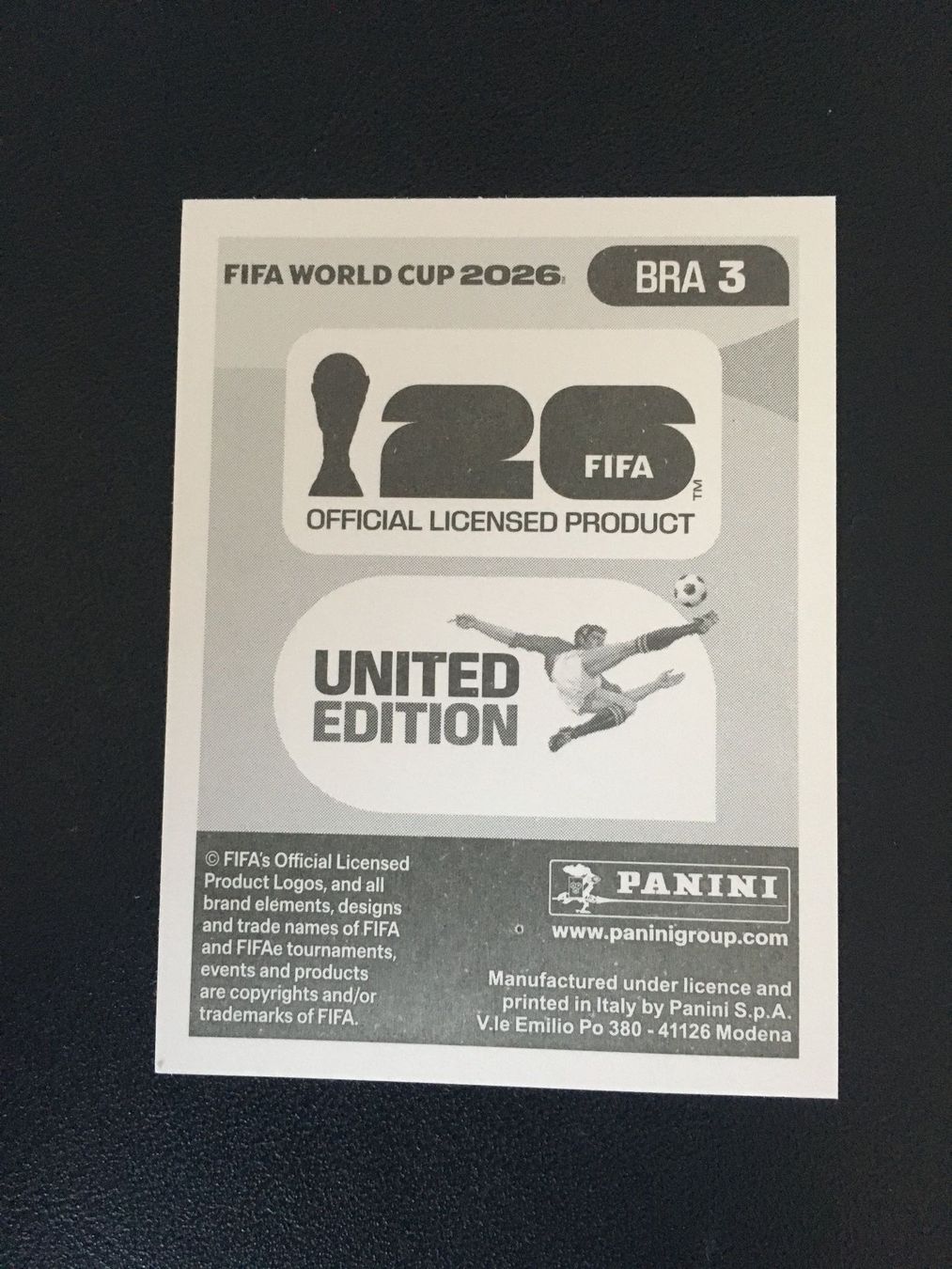 Panini Carte collezionabili: Panini FIFA World Cup Sticker BRA 3 – Nuovo (secondo la descrizione) da Glattbrugg venduto da riseca 1