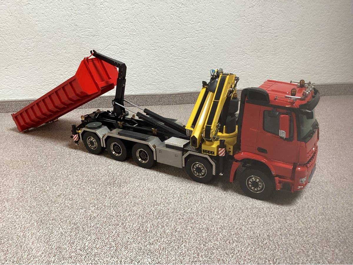 Modellismo RC: Hydraulischer Kran / Abrollkipper 10x10 – Nuovo (secondo la descrizione) da Birr venduto da goldwing1010 7