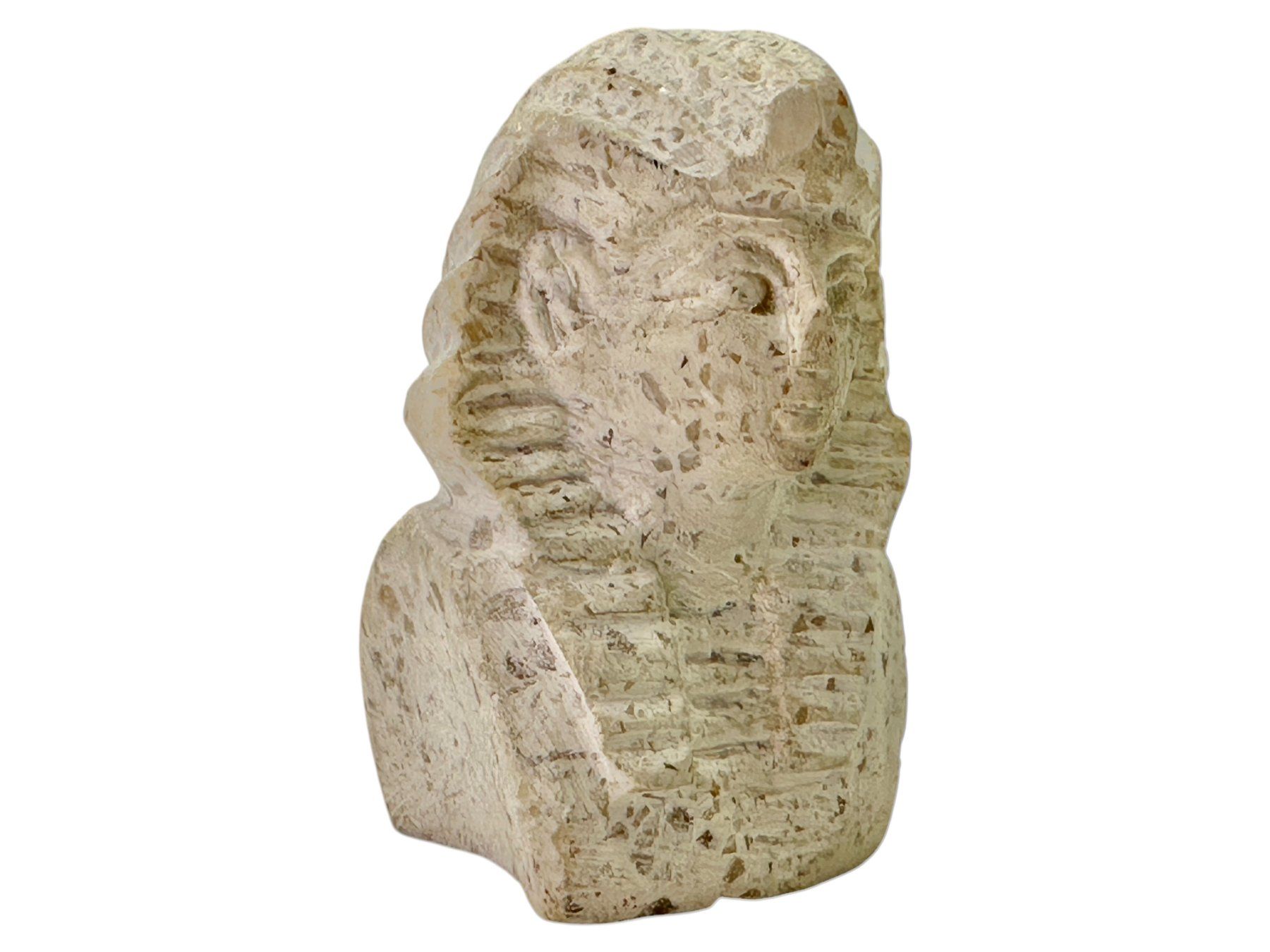 Sculptures & Statues: Buste en pierre de Tutankhamon, sculpture égyptienne. – D'occasion à Morges par Auct 6