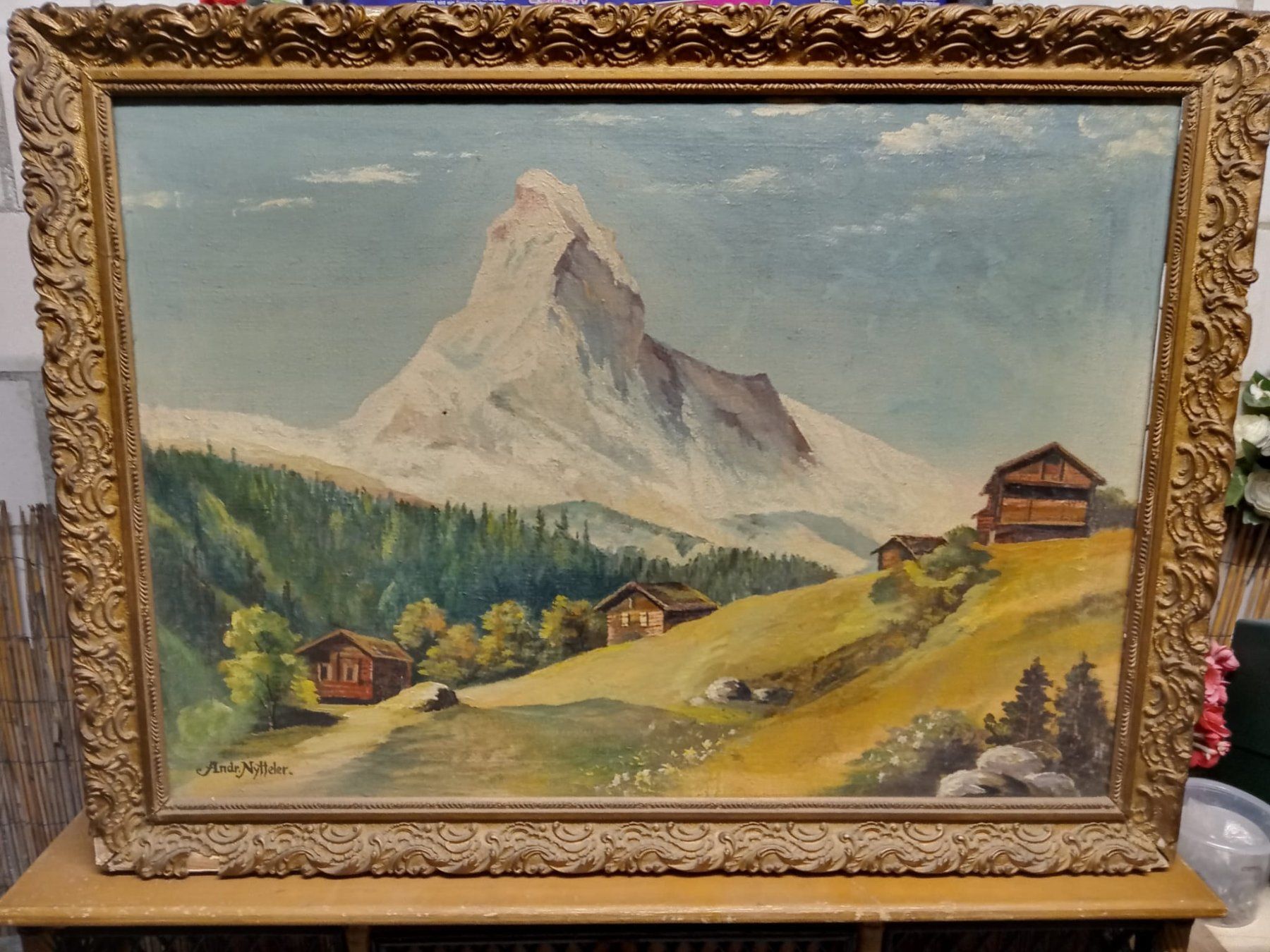 Dipinti: Matterhorn Gemälde – Usato da Villmergen venduto da stier74