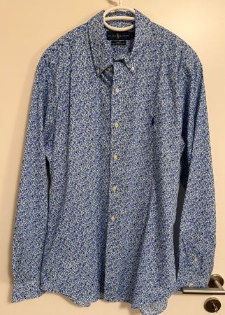 Ralph Lauren Hemd Slim Fit Blumenmuster L