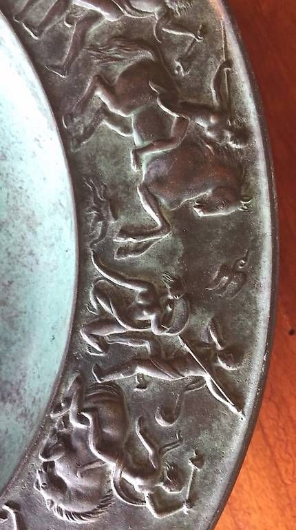 Sculture & Statue: Bronze Relief Teller Amazonen – Usato da Weiningen ZH venduto da Fabu1892 3