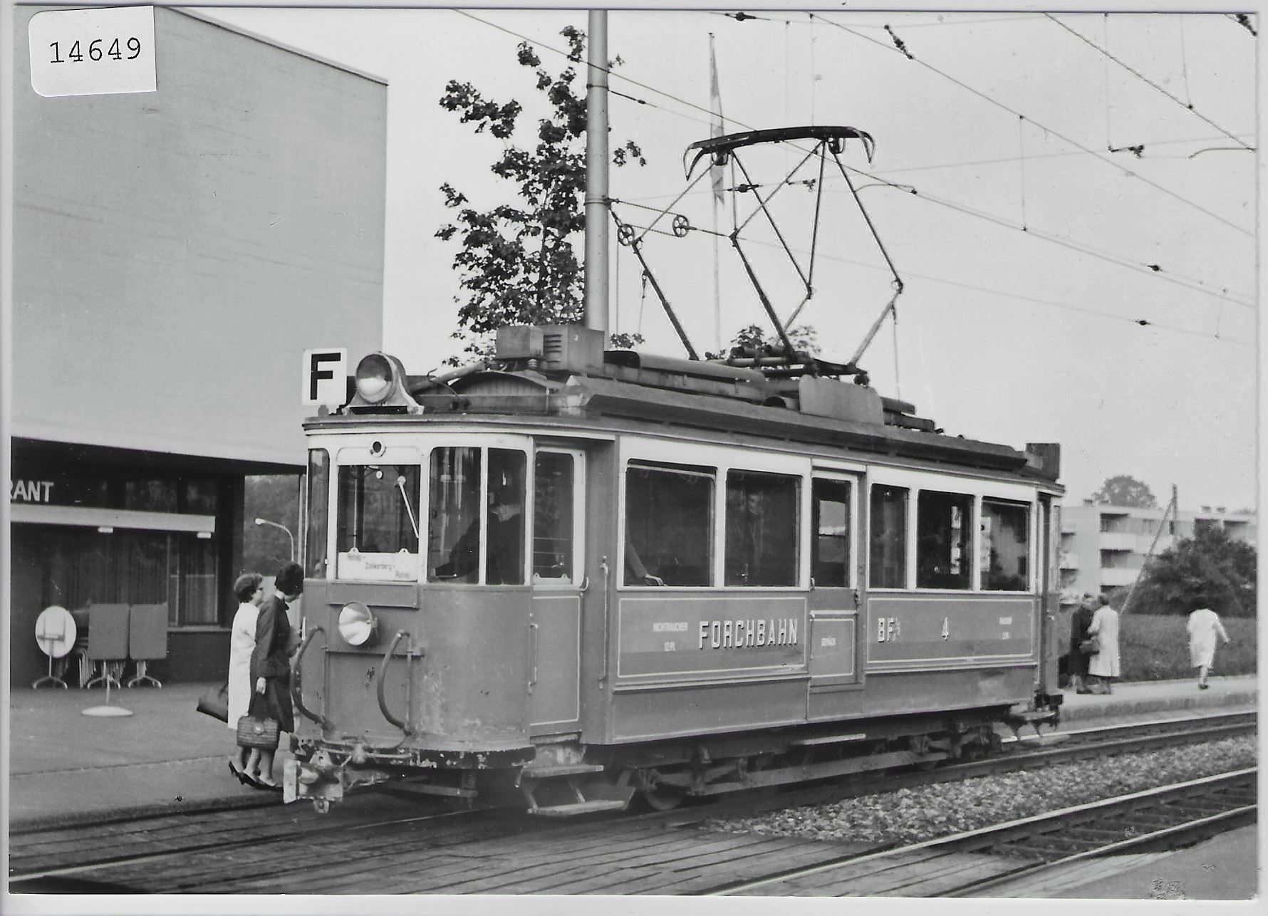 Cartoline postali: Forchbahn BFe 2/2 4 Zollikerberg 1963 – Antico da Ettingen venduto da Kartenplanet