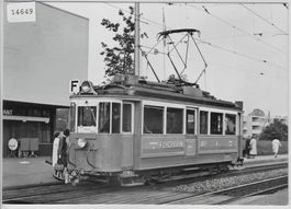 Forchbahn BFe 2/2 4 Zollikerberg 1963