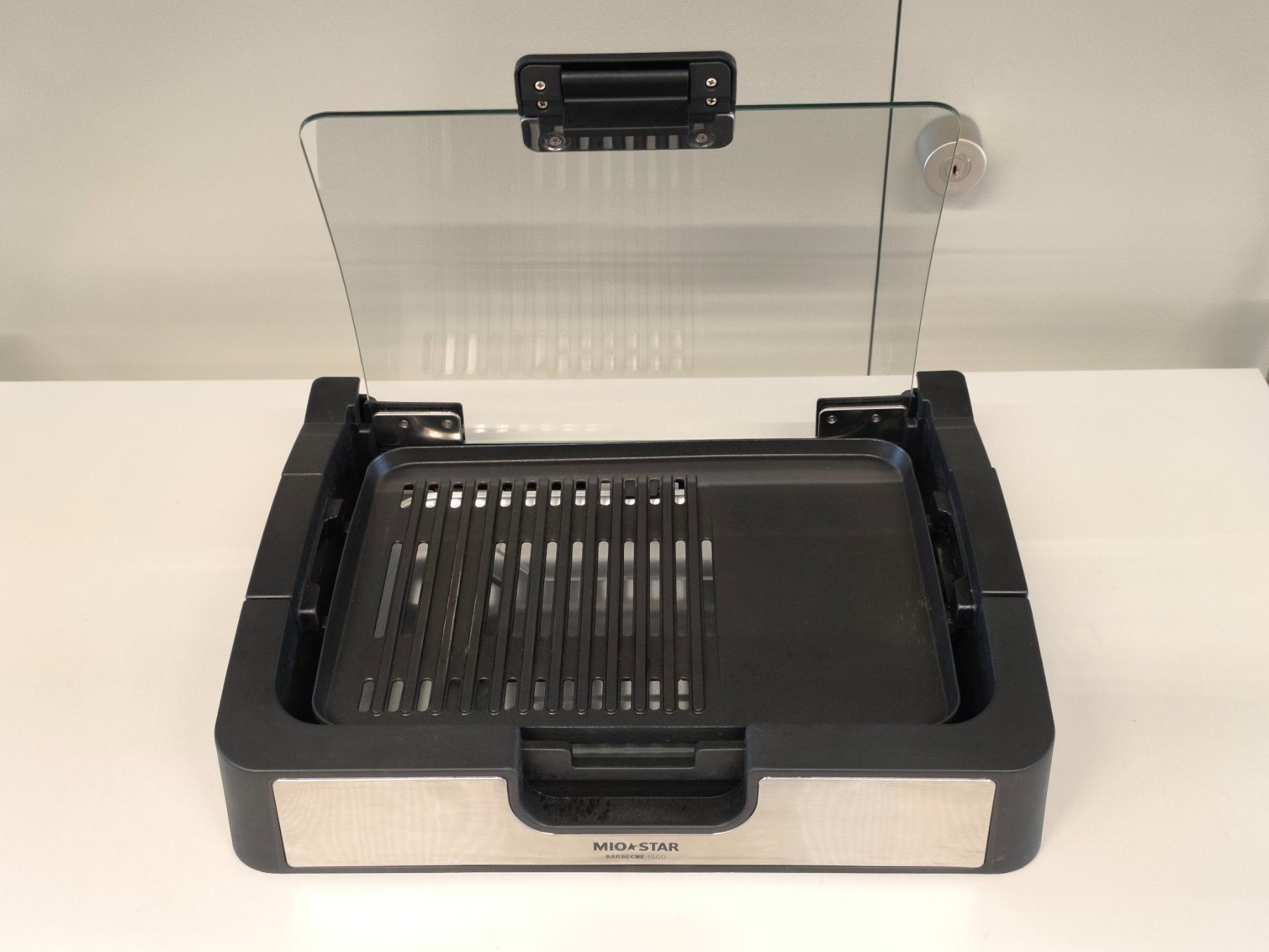 Grills: Mio Star Elektrogrill mit Glasabdeckung -Wiitergäh – Gebraucht aus Zug von GGZatWork