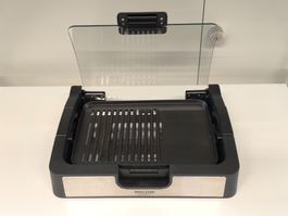 Mio Star Elektrogrill mit Glasabdeckung -Wiitergäh